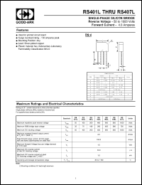 Click here to download RS405L Datasheet