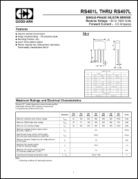 Click here to download RS401L Datasheet