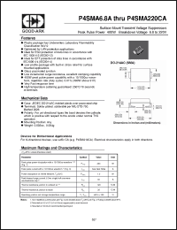 Click here to download P4SMA110A Datasheet