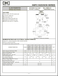 Click here to download GBPC50005 Datasheet