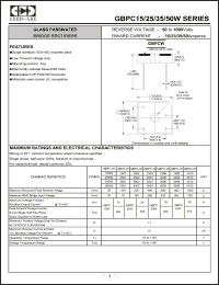 Click here to download GBPC-W3508 Datasheet