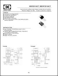 Click here to download MBR30150CT Datasheet