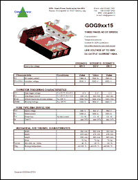 Click here to download GOG96015 Datasheet