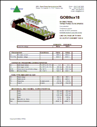 Click here to download GOB95018 Datasheet