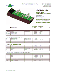 Click here to download GOB94024 Datasheet