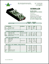 Click here to download GOB94028 Datasheet