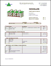 Click here to download GOA95006 Datasheet
