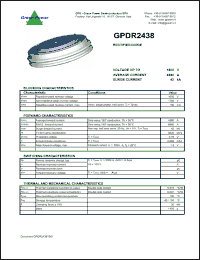 Click here to download GPDR2438 Datasheet