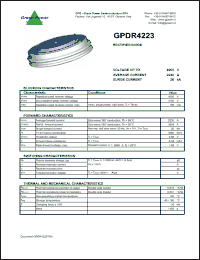 Click here to download GPDR4223 Datasheet