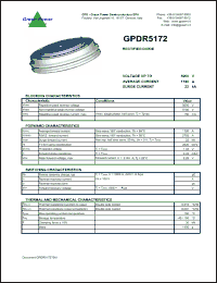 Click here to download GPDR5172 Datasheet