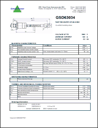 Click here to download GSD63034 Datasheet