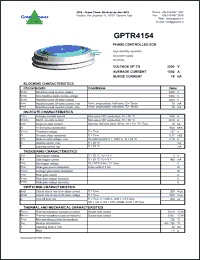 Click here to download GPTR4154 Datasheet