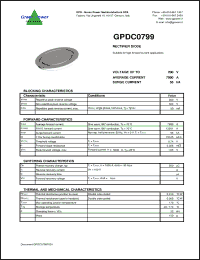 Click here to download GPDC0799 Datasheet