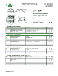 Click here to download GPT200 Datasheet