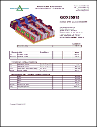 Click here to download GOX80515 Datasheet