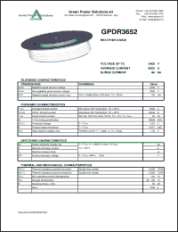 Click here to download GPDR3652 Datasheet