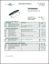 Click here to download GPDN4087 Datasheet