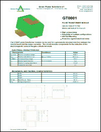 Click here to download GT0001 Datasheet