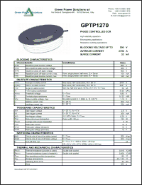 Click here to download GPTP1270 Datasheet