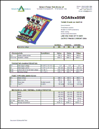 Click here to download GOG95005W Datasheet