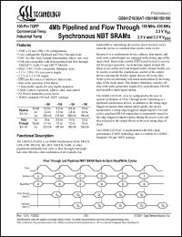 Click here to download GS841Z36AT-166 Datasheet