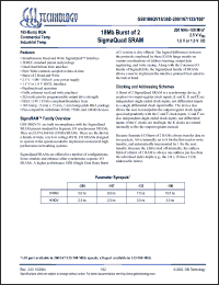 Click here to download GS8180QV18D-200 Datasheet