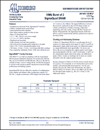 Click here to download GS8180QV18D-100I Datasheet