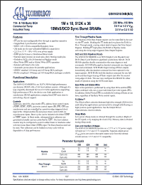 Click here to download GS816236BB-150I Datasheet