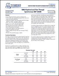 Click here to download GS8161Z36BT-200 Datasheet