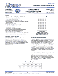 Click here to download GS8662S18E-300I Datasheet
