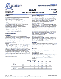 Click here to download GS8162V72CGC-333 Datasheet