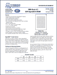 Click here to download GS8182S18GD-267I Datasheet