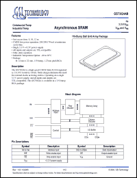 Click here to download GS73024AB-10I Datasheet