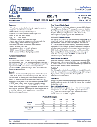 Click here to download GS816272CC-250V Datasheet