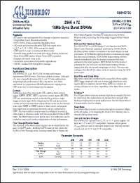 Click here to download GS816272C Datasheet