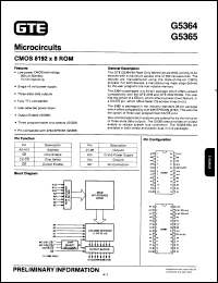 Click here to download G5364D4 Datasheet