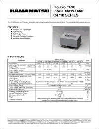 Click here to download C4710-02 Datasheet