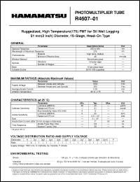 Click here to download R4607-01 Datasheet