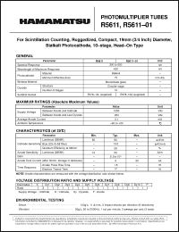 Click here to download R5611 Datasheet