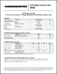 Click here to download R649 Datasheet