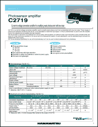 Click here to download C2719 Datasheet