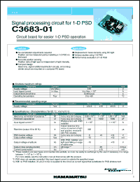 Click here to download C3683-01 Datasheet