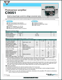 Click here to download C9051 Datasheet