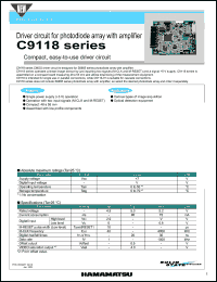 Click here to download C9118 Datasheet