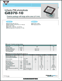 Click here to download G8370 Datasheet