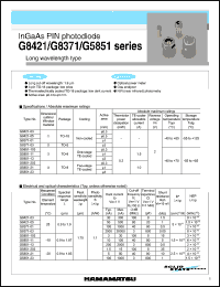Click here to download G5851-13 Datasheet