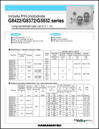 Click here to download G8422-03 Datasheet