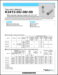 Click here to download K3413-05 Datasheet