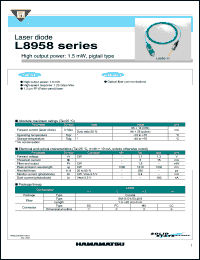 Click here to download L8958-14 Datasheet