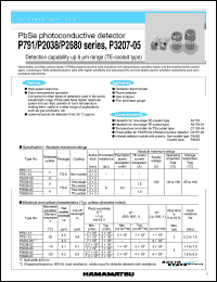 Click here to download P3207-05 Datasheet